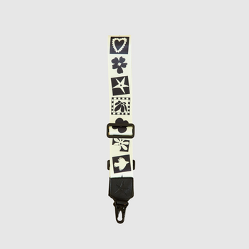 "THE OG" Black and White Bag Strap / Camera Strap