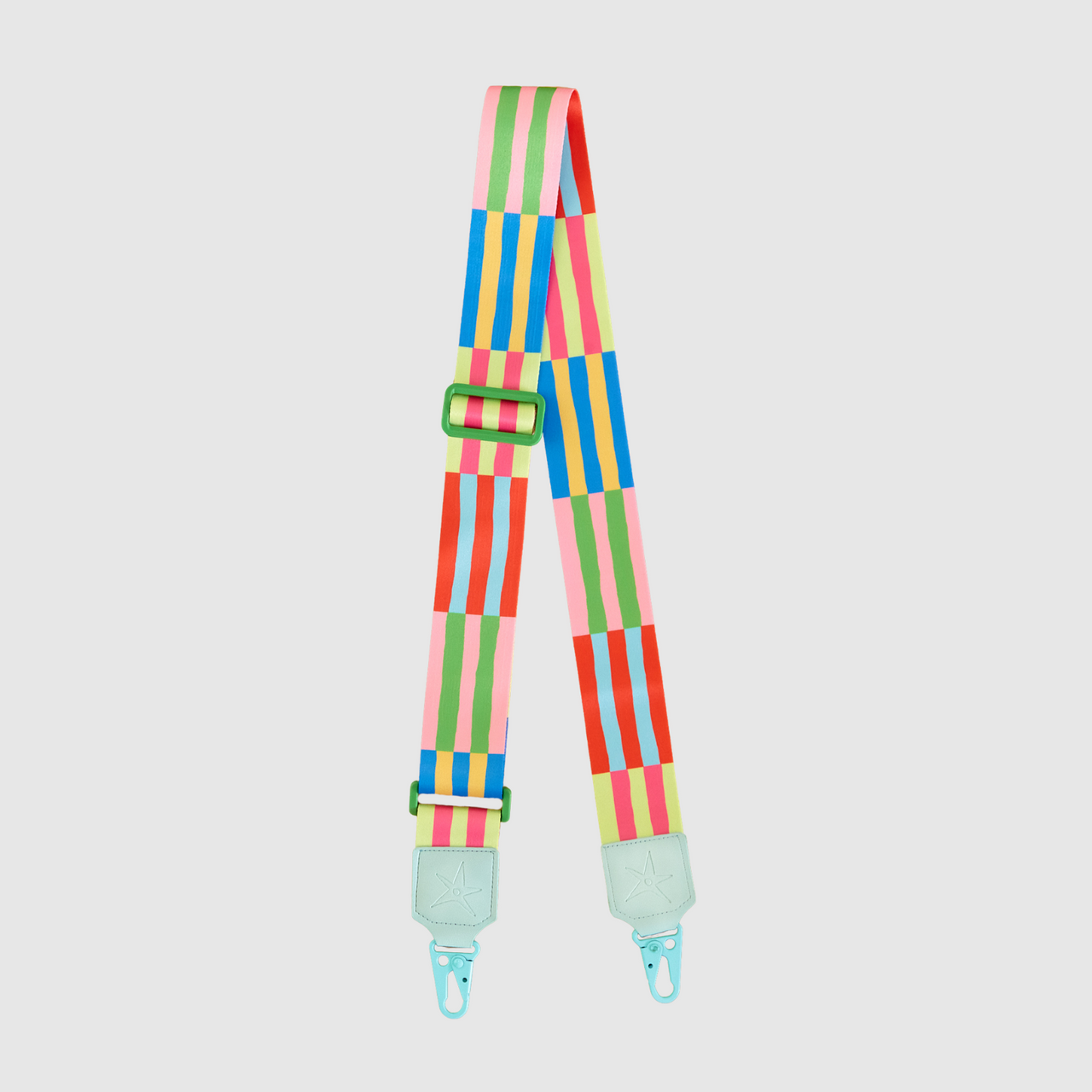 "RAINBOW ROAD" Striped Bag Strap / Camera Strap